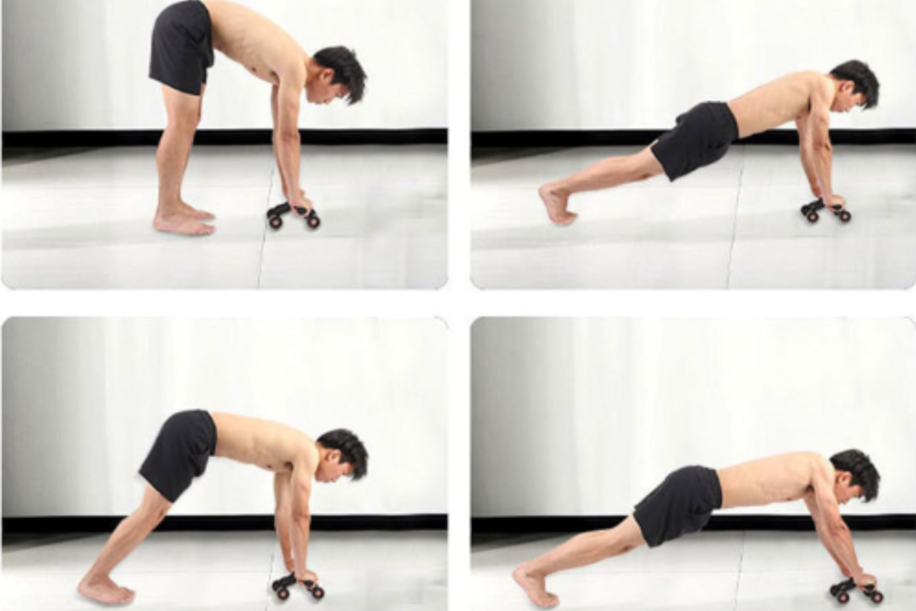 Exercise Wheel 4 4 Wheel Abdominal Exercises